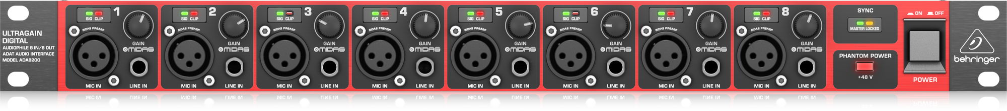 德国百灵达ADA8200数模转换器